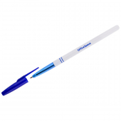 Ручка шариковая OfficeSpace синяя, 0,7мм, штрих-код BP2019_2748BU
