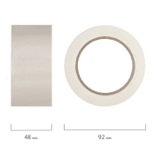 Клейкая лента малярная креппированная 48 мм x 14 м, STAFF, 229060