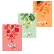 Тетрадь А4, 80 л., BRAUBERG, скоба, клетка, обложка картон, "Mix", 404046