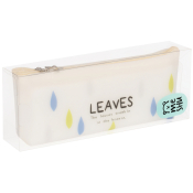 Пенал мягкий 205*75*30 MESHU "Leaves", силикон MS_42797