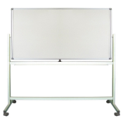 Доска 900х1800, двусторонняя, магнитно-маркерная, на стойке, на колесиках, GROSS, BC-13