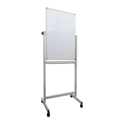 Доска 700×1000, белая, магнитная, на колесиках, GROSS, BC-21