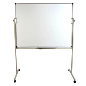Доска 900х600, двусторонняя, магнитно-маркерная, на стойке, на колесиках, BC487-14 (ВС487-16)