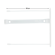 Механизмы для скоросшивания СТАММ, полипропиленовые, 25шт., прозрачные, СК-30587