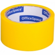 Клейкая лента упаковочная OfficeSpace, 48мм*40м, 45мкм, желтая КЛ_6286