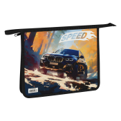 Папка для тетрадей 1 отделение, ArtSpace "Off-road", А5, пластик, на молнии, ПТ-715Л0007