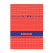 Бизнес-блокнот А4, 80л., BG "My Plans", глянцевая ламинация, ББ4т80_лг 11081