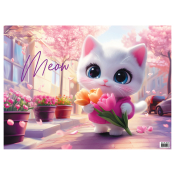 Настольное покрытие детское ArtSpace "Sweet kitty", А3+, ПП_06203