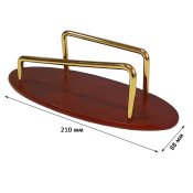 Набор деревянный 7 предметов, красное дерево, FOGS471962