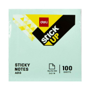 Блок для заметок Deli, с липким слоем, 100 л., 76х76 А01302