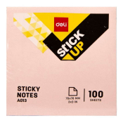 Блок для заметок Deli, с липким слоем, 100 л., 76х76 А01302