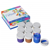 Гуашь Гамма "Классическая", 09 цветов, 20мл, картон. упак. 2210309