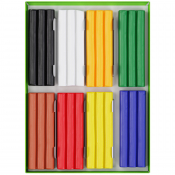 Пластилин восковой Гамма "Пчелка", 08цв., 120 г, со стеком, картон. 280038Н