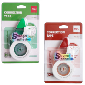 Корректирующая лента в роллере 5 мм х 12 м, Deli, Н20201