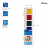 Акварель Гамма "Классическая", медовая, 06 цветов NEW арт. 1009191