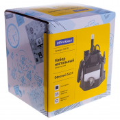 Настольный органайзер OfficeSpace "Офисный", 13 предметов, вращающийся, черный SS154_3181/205592