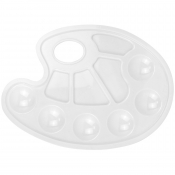 Палитра художника Гамма, 6 ячеек, пластик 2305212