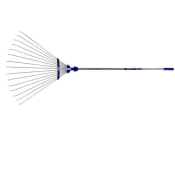 Грабли веерные раздвижные с алюминиевым черенком, 012509