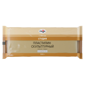 Пластилин скульптурный Гамма "Студия", телесный, твердый, 1кг, пакет, 2.80.Е100.001