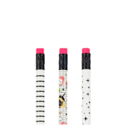 Карандаш ч/г MESHU "Cat paws", HB, заточен., с печатью, с ластиком, ассорти, туба, MS_58140