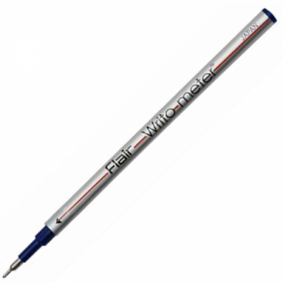 Стержень шариковый 118 мм, синий, объемный, WRITO-METER, Flair